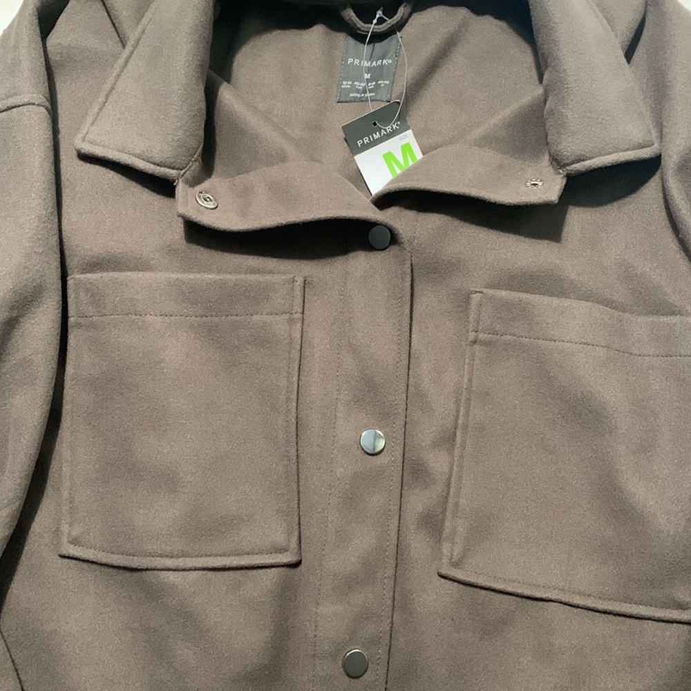 PRIMARK Oversized Brown Shacket